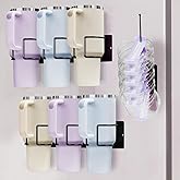 Yacul Magnetic Stanley Cup Holder, Water Bottle Storage Organizer and Lid Rack for Stanley 20/30/40oz, Space-Saving Stanley Cup Accessories for Refrigerator(Black)