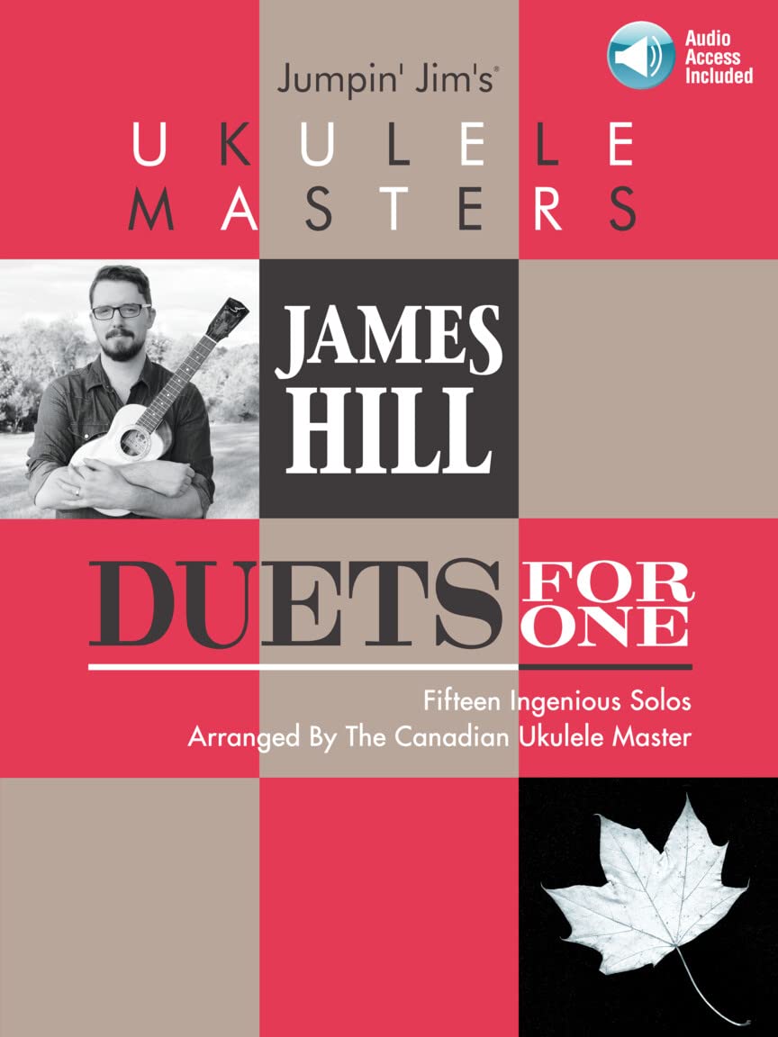 Jumpin' Jim's Ukulele Masters - Duets For One, James Hill (Includes Online Access Code)