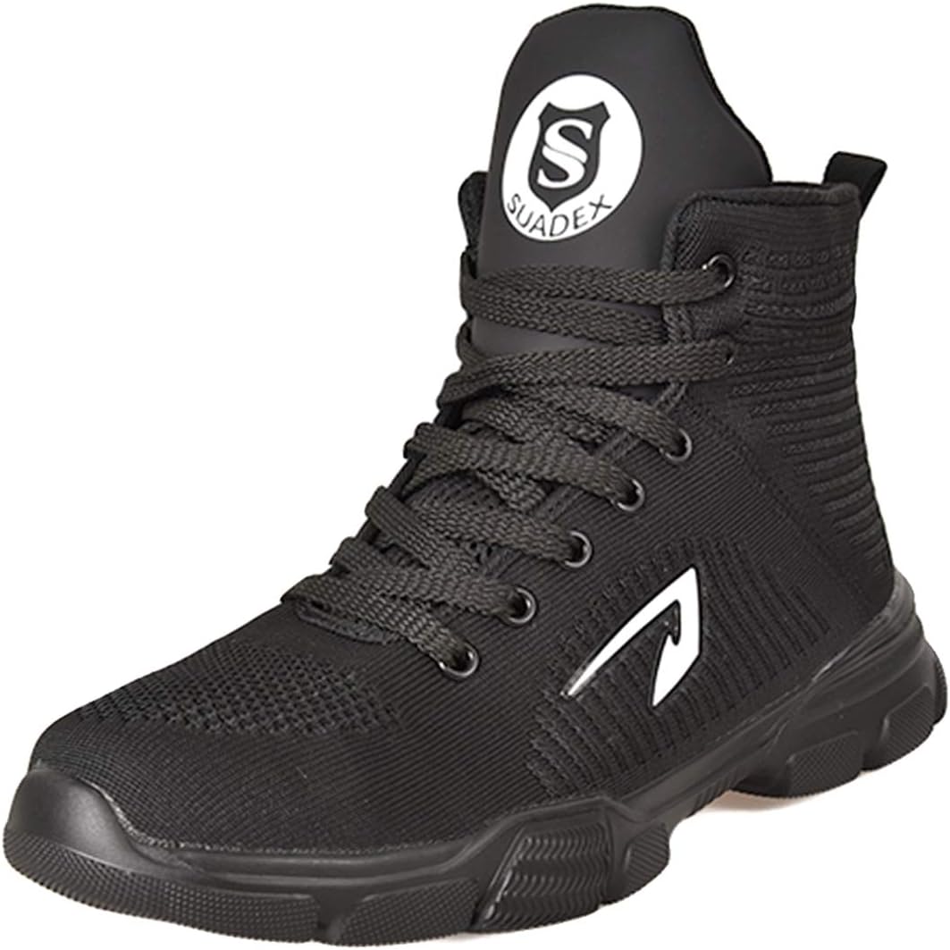 SUADEX Steel Toe Boots for Men Women Steel Toe Shoes Indestructible