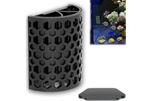 JUNSENX Magnetic Nori Feeder，Aquarium Feeding Solution，Aquarium Seaweed Feeder for Herbivores, Saltwater & Freshwater