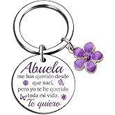 Ikacvb Abuela Gifts For Grandma Best Birthday Gifts For Abuela Regalos Para Abuelas Abuelita Gift Ideas Mothers Day Gift For Abuelas Grandmas Spanish Grandma Keyhain Jewelry Christmas Stuff
