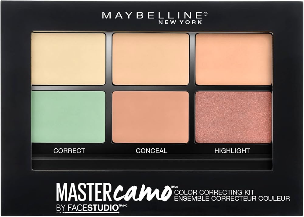 Maybelline Master Camo Color Correcting Concealer Kit Light 6g Face Palette