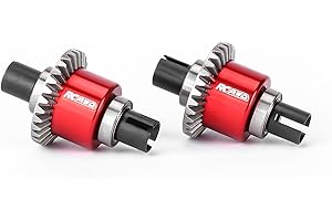 RCAWD Oiltight Differential 30T 0.8Mod Replace for ARA311177V2, for Arrma 1/16 Mojave Grom 1/14 Typhon 1/18 Granite, Losi 1/12 Nascar Oil Filled Front Rear Differential Upgrades Part