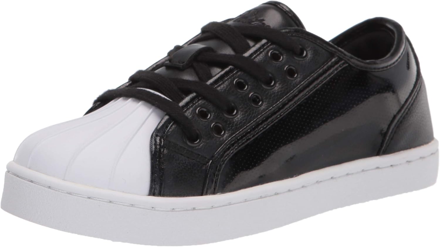 Pastry Unisex Fashion Sneakers Glossy, Paris Praline Style, White