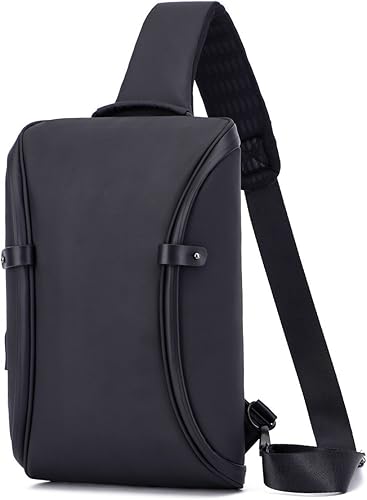 Amazon 防水メンズショルダーバッグ Usbポート付き ブラックb ボディバッグ ワンショルダー Amazon 防水メンズショルダーバッグ Usbポート付き ブラックb ボディバッグ ワンショルダー