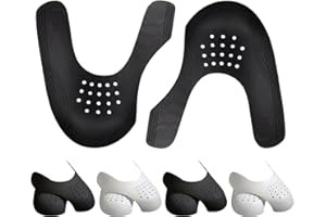 Apvok Thinner Crease Protectors for Shoe Sneakers Shoe Crease Preventer for Af1s,Dunk,Anti,Jordan 1,Nike Dunk Lowsneaker,Toe Crease Guards No Crease Shoe Inserts (Large-Size 7-13)
