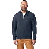 Dickies mens Big Tall Full Zip Fleece Hoodie