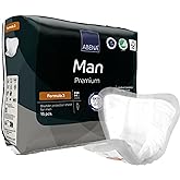 Abena Man Premium Incontinence Guards, (Sizes 0 to 2) Formula 2, 15 Count