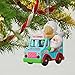 Hallmark Keepsake 2017 Santa's Sweet Surprise Ice Cream Truck Light and Music Christmas Ornament