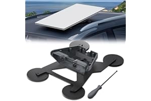 STARGEAR Starlink Gen 3 Mount Mobility, Magnetic with 440lbs Heavy Duty Magnet Suction Bases, Lockable Standard Magnetic Mount Kits, Starlink Bracket Mounts for Satellite Dish, Car, RV, Truck, Aluminum Alloy