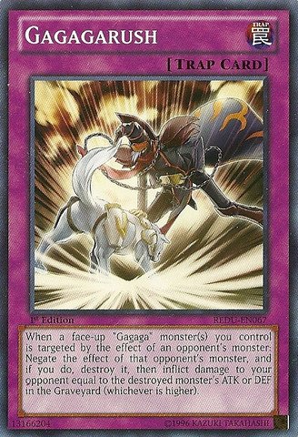 Yu-Gi-Oh! - Gagagarush (REDU-EN067) - Return of the Duelist - 1st Edition - Common