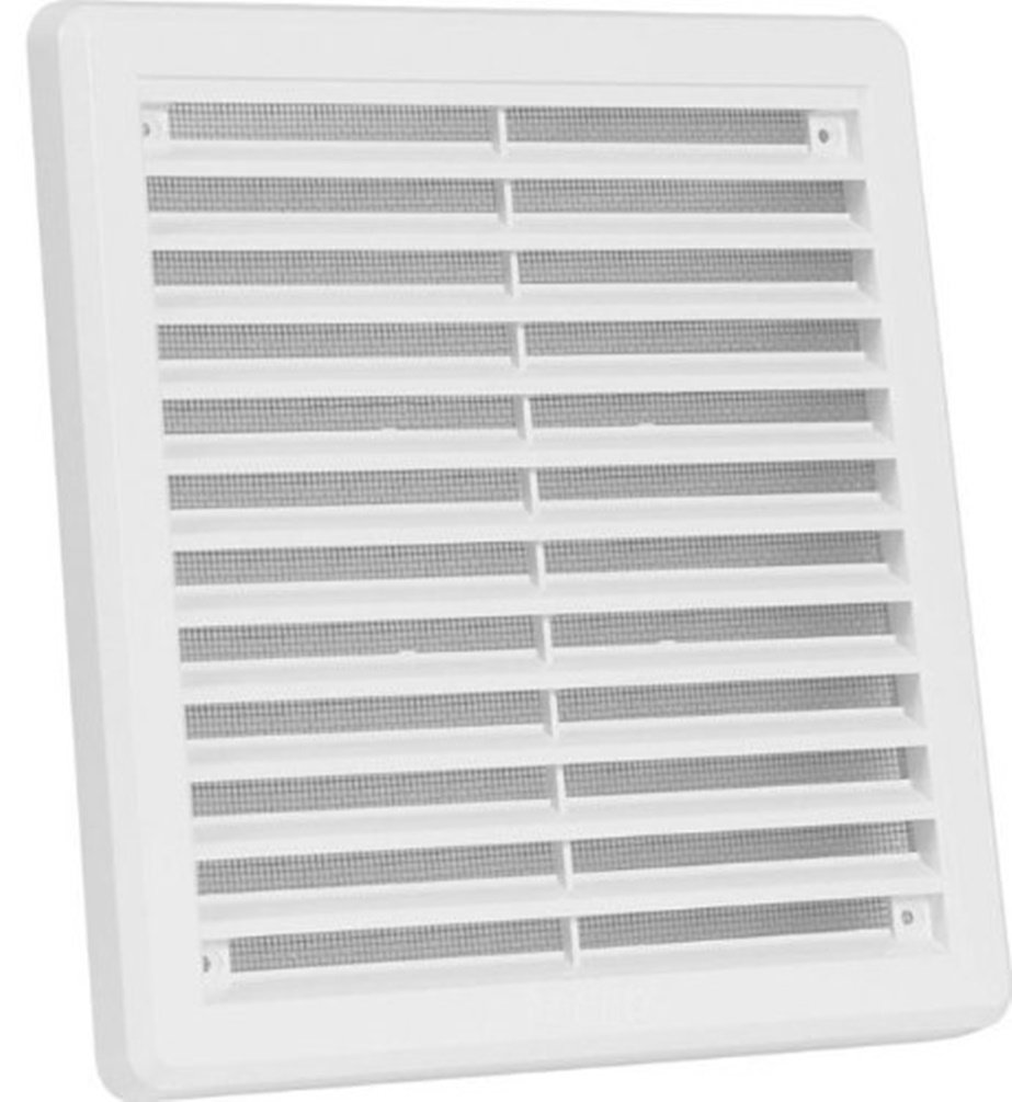 High Quality Air Vent Grille Cover 200 x 200mm (8x8inch) White Ventilation Cover