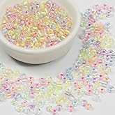 Bulk 4mm Seed Beads for Jewelry Making 110 Grams About 1600pcs,6/0 Glass Craft for Making Earrings, Bracelets, Pendants, Waist Jewelry, DIY Handmade Seed Beads(Transparent Colour Lined)