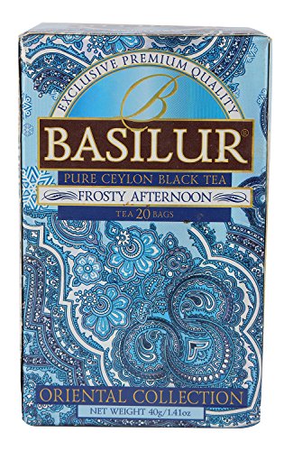 Чай basilur морозный день черный, . кор (4792252916531)