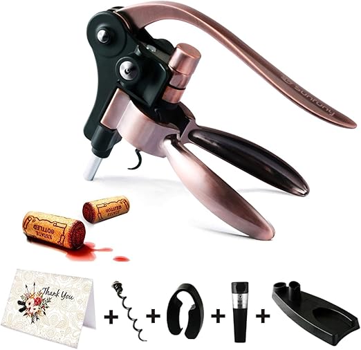 Easy Wine KitBest AccessoriesManual Rabbit Wine Cork Remover Set