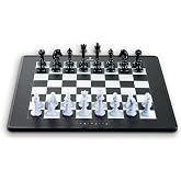 Electronic Chess Board Set - Play Online - USB and Bluetooth Enabled - Autosensing Moves - AI Chess Board - Kids &amp; Adults - Real Chess Pieces - Smart Chess Board - LCD Display - by Millennium Chess