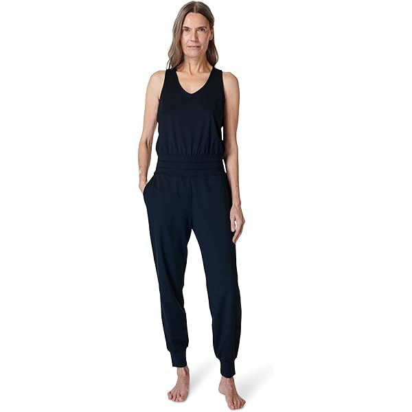 Sweaty Betty Women's Gary 27 Yoga Jumpsuit - Casual Jogger Jumpsuit For Pilates & Studio Activities