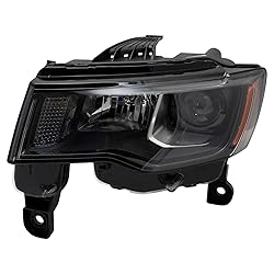 TRQ 2 Piece Headlight Assembly Set Halogen Driver