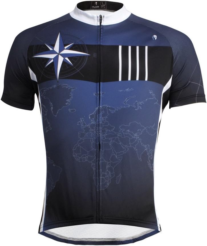 PaladinSport Men's Breathable Road Bike Clothing and Shorts Cycling Set