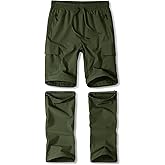 Boys Convertible Hiking Pants Kids Zip Off Scout Pants Youth Teen Boy Quick Dry Outdoor Fishing Waterproof Lightweight 4-18Y