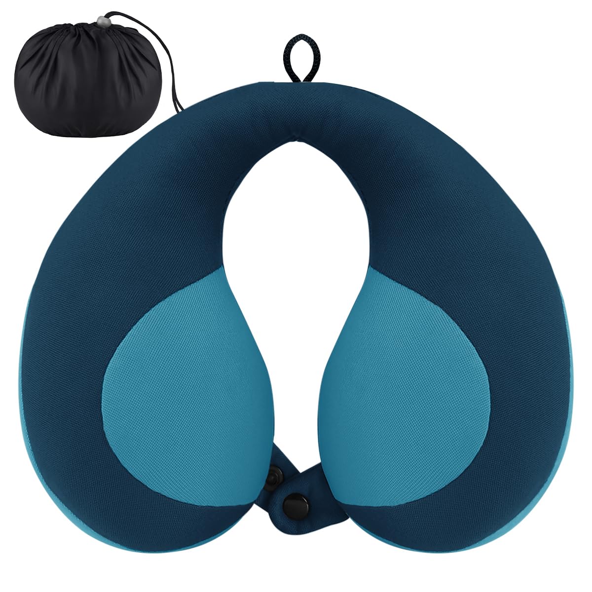 Photo 1 of INFANZIA Chin Supporting Travel Neck Pillow, Comfortably Supports and Helps Support Head and Neck - Gifts for Toddler/Child/Kids, Blue