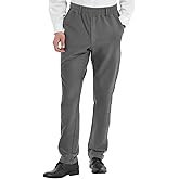 LETAOTAO Mens Elastic Waist Jeans Pants for Seniors Adaptive Mens Pants for Elderly with Zipper Fly