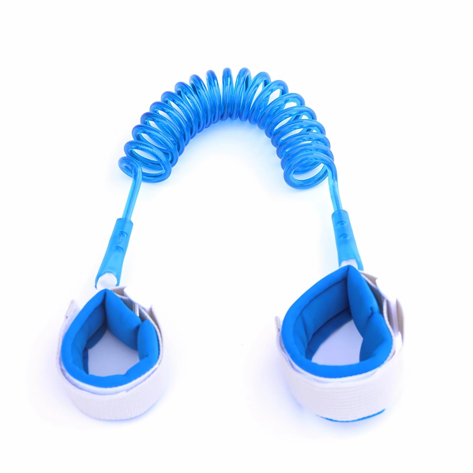 Eidyer Anti Lost Safety Wrist Link Belt, Children Harness Belt Safety Adjustable 1.5M/4.92ft Baby Toddler Reins Safety Strap Leash Walking Hand Belt Elastic Wire Rope