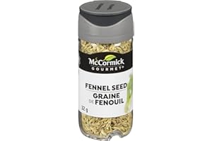 McCormick Gourmet (MCCO3), New Bottle, Premium Quality Natural Herbs & Spices, Fennel Seed, 32g