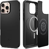 Spigen Thin Fit MagFit Designed for iPhone 16 Pro Case [Hard Shell] [Military-Grade Protection] Compatible with MagSafe - Black