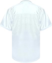 RE-HUO Blank Football Jersey Mesh Practice Athletic
