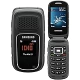Samsung Rugby 3 A997 GSM Unlocked Rugged Flip Phone - Dark Gray