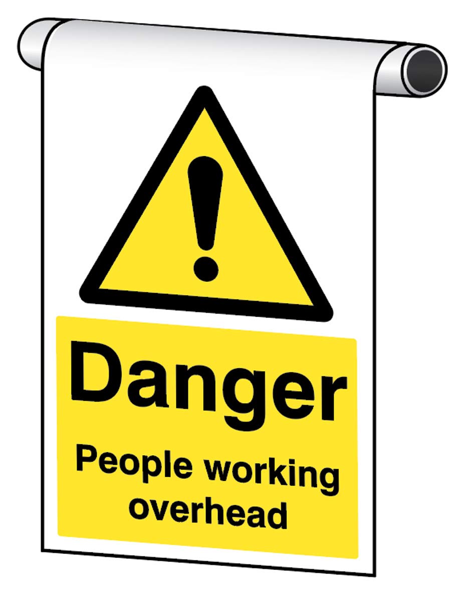 Roll top - Danger People working overhead