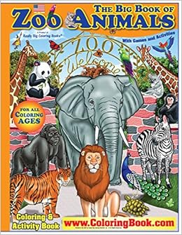1040+ Zoo Animal Coloring Book Free Images