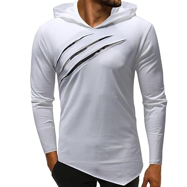 Sport Hoodie Shirt Herren Sweatshirts, Kanpola Männer Slim Fit Pullover O-Asschnitt Long Sleeve Shirt Top Blouse Langarm Swea