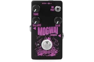 GOKKO Mogwai Overdrive Fuzz Pedal - Versatile Guitar Effects Pedal with Overdrive and Fuzz Modes - Compact Stompbox for Electric Guitarists(GK-61)
