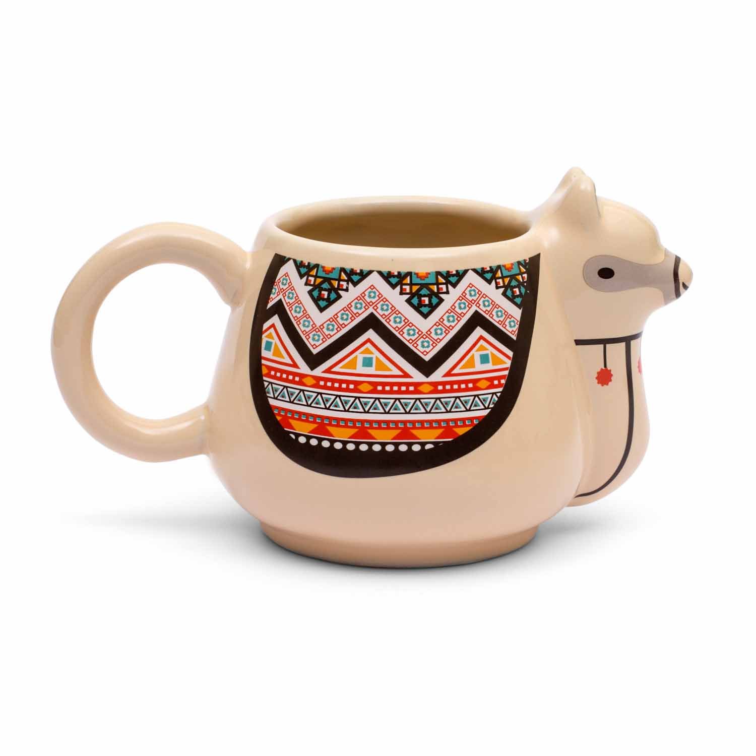 Thumbs Up llamamug Lama Mug, Ceramic Beige 16.5 x 10 x 9.5 cm — image 1