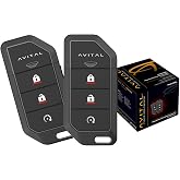 Avital 5108L Automotive 1-Way Remote Start Security System with 2 Remotes