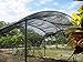 Agfabric 40% Sunblock Shade Cloth Cover with Clips for Plants 6’ X 20’, Black