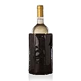 Vacu Vin Active Wine cooler gel pack, 6 7/8th, Black
