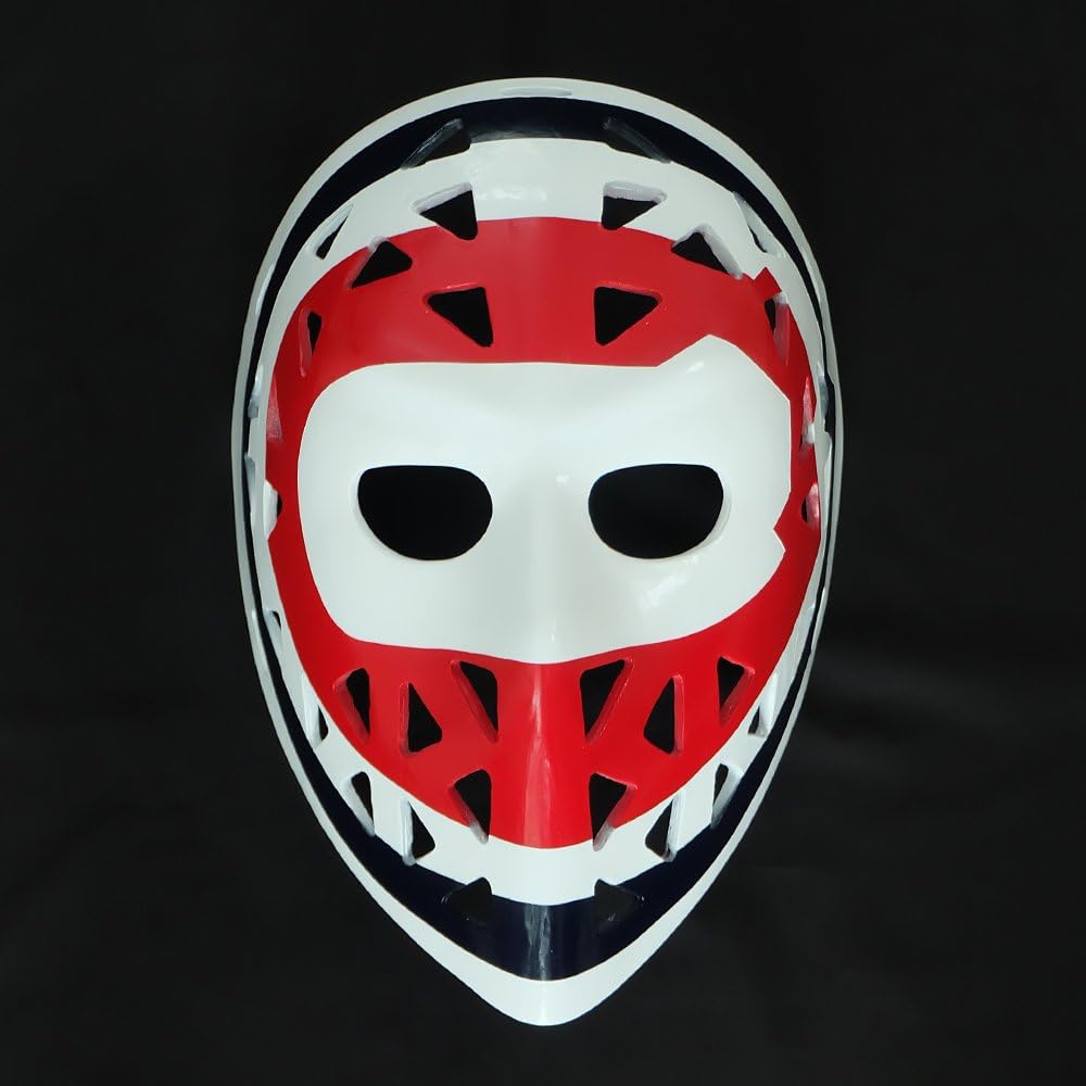 tripple_777 1:1 Custom Vintage Fiberglass Roller Ice Hockey Goalie Mask Helmet Montreal Ken Dryden HO08 : Sports & Outdoors