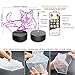 BEISHIDA Night Light 3D Pet Cat 3D Lamp Optical Illusion Nightlight Animals Bedside Lamp 7 Colors Changing LED Lamps with Remote Birthday Gifts for Girls Kids Baby Boys and Room Decor (Pet cat)