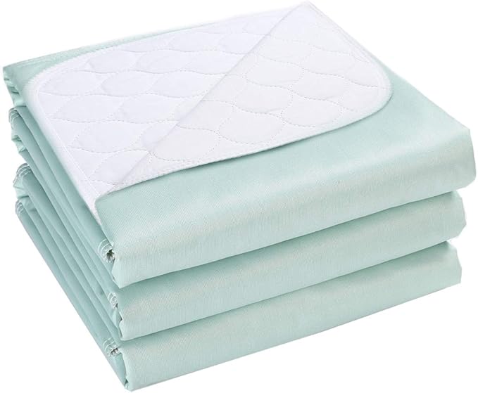 Reusable Incontinence Waterproof Bed Pads Washable Absorbency
