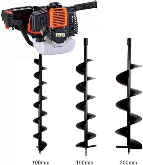 Tariere Thermique 52 Cc 3 M Ches 100 150 200 Amazon Fr Bricolage