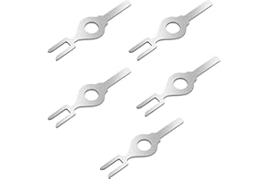 XwaYexa Fork-Shaped Light Switch Key, Locking Switches Key for Commercial Switches, Tamper Proof Electrical Switch Key, HBL1209 for Hubbell Kellems (5 PCS)