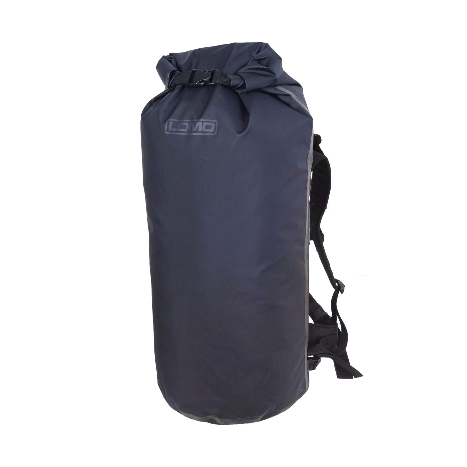 Lomo 60L Tactical Dry Bag Rucksack - Black Outdoors Camping