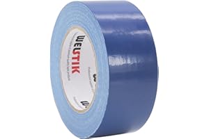 WELSTIK Professional Grade Duct Tape, Waterproof duct Cloth Fabric,Duct Tape for Photographers,Repairs, DIY, Crafts, Indoor Outdoor Use (2 Inch X 45 Yards, Blue)