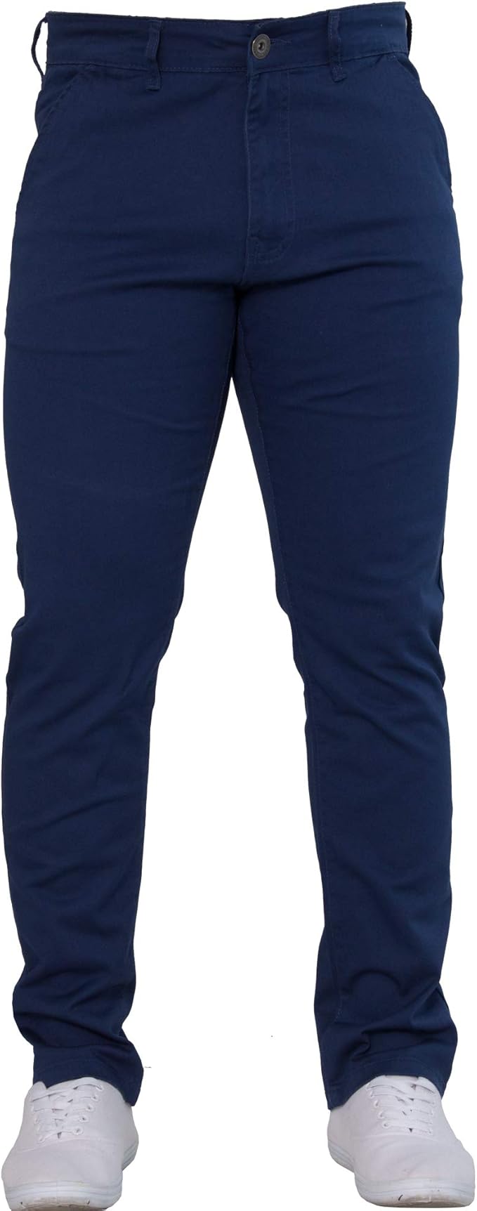 Ze ENZO Herren ENZO Designer Mode Chino Stretch Hautenge Jeans Hose