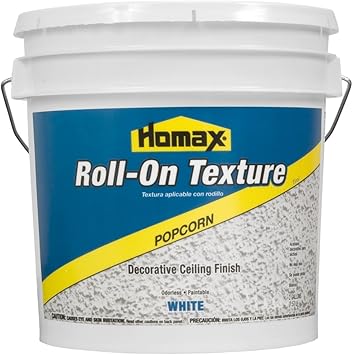 Roll On Ceiling Texture White 2 Gal Popcorn Decorative Finish 5