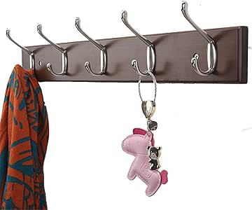 Perchero Los estantes flotantes Sencilla Puerta Detrás de bambú Gancho