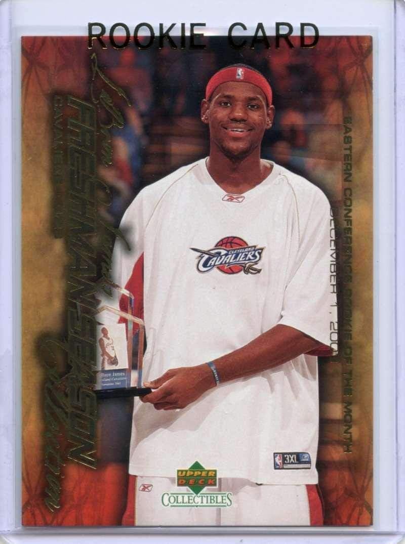 Amazon Lebron James Rookie Card 2003 04 Upper Deck Freshman Season 